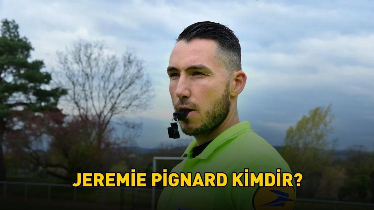 Samsunspor-AEK Atina maçının hakemi Jeremie Pignard kimdir, nereli ve kaç yaşında? Hakem Jeremie Pignard Samsunspor-AEK Atina maçında düdük çalacak