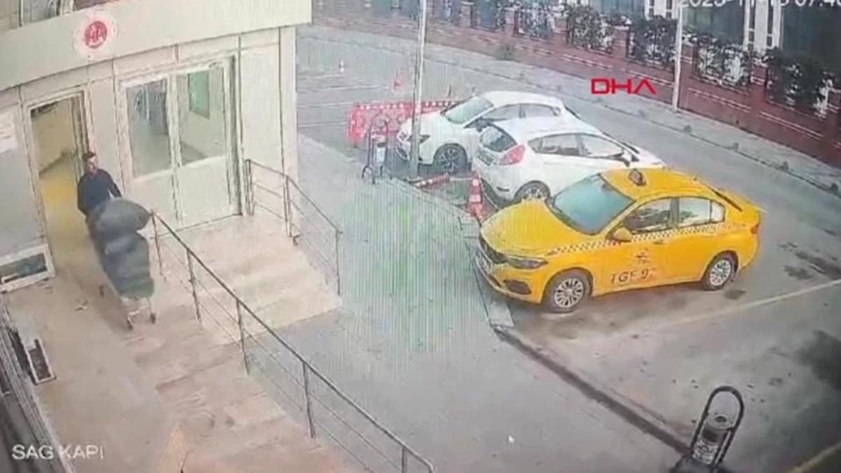 Adliye hırsızlığında yeni gelişme: Firari çiftin havalimanındaki görüntüleri ortaya çıktı