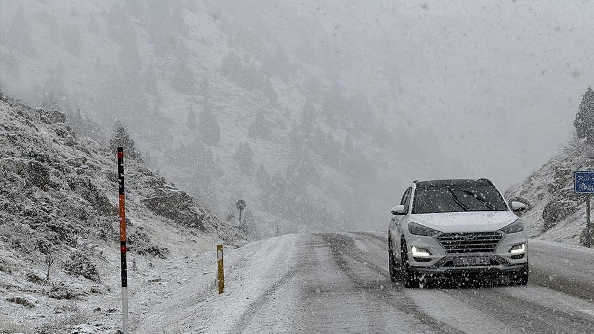 Kahramanmaraş beyaza büründü