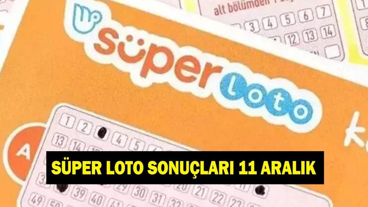 SÜPER LOTO SONUÇLARI 11 ARALIK! Süper Loto ne kadar devretti? Süper Loto sonuçları nasıl sorgulanır?