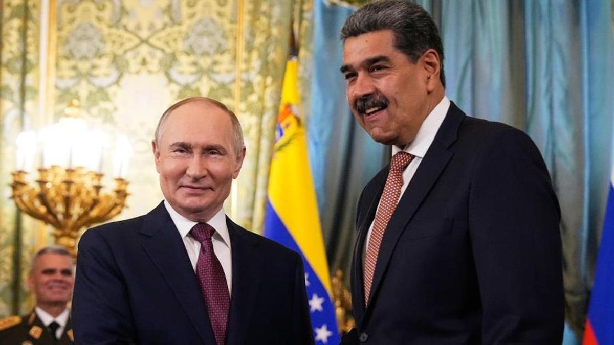 Putin'den kritik görüşme: Maduro'nun yanındayız