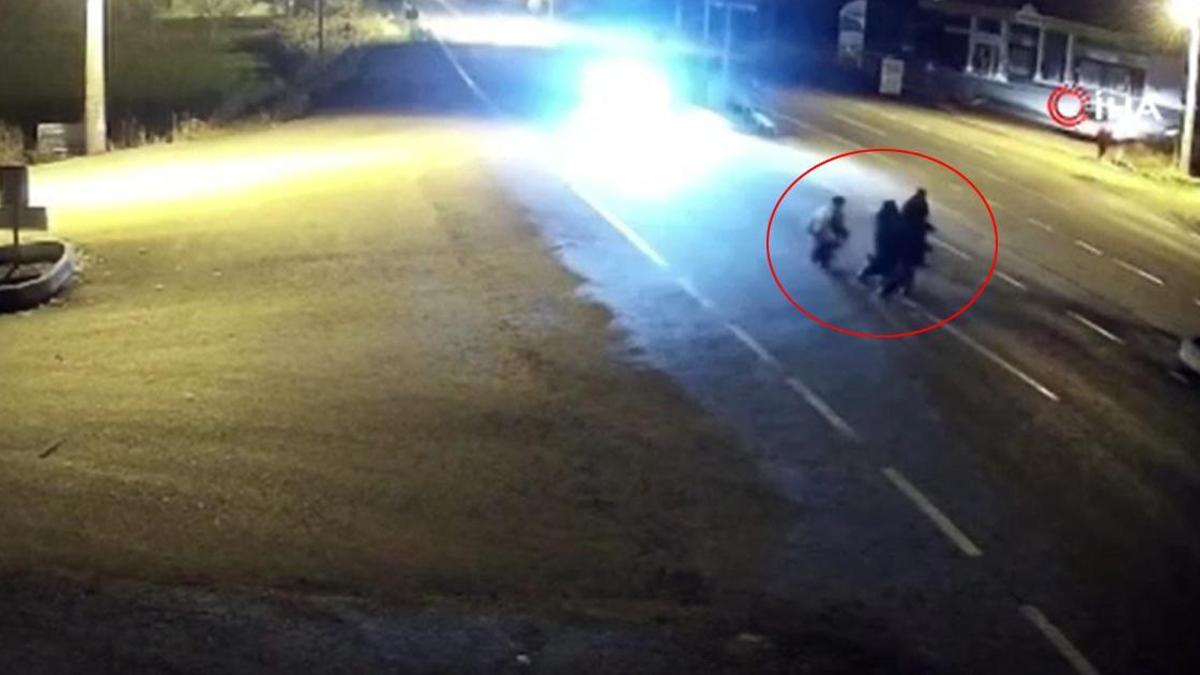 Uşak'ta katliam gibi kaza! 3 yaya hayatını kaybetti