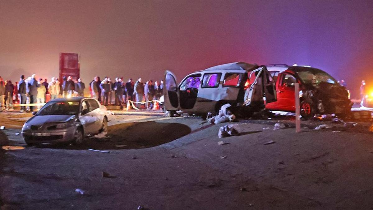 Mardin'de zincirleme felaket: 4 ölü, 5 yaralı