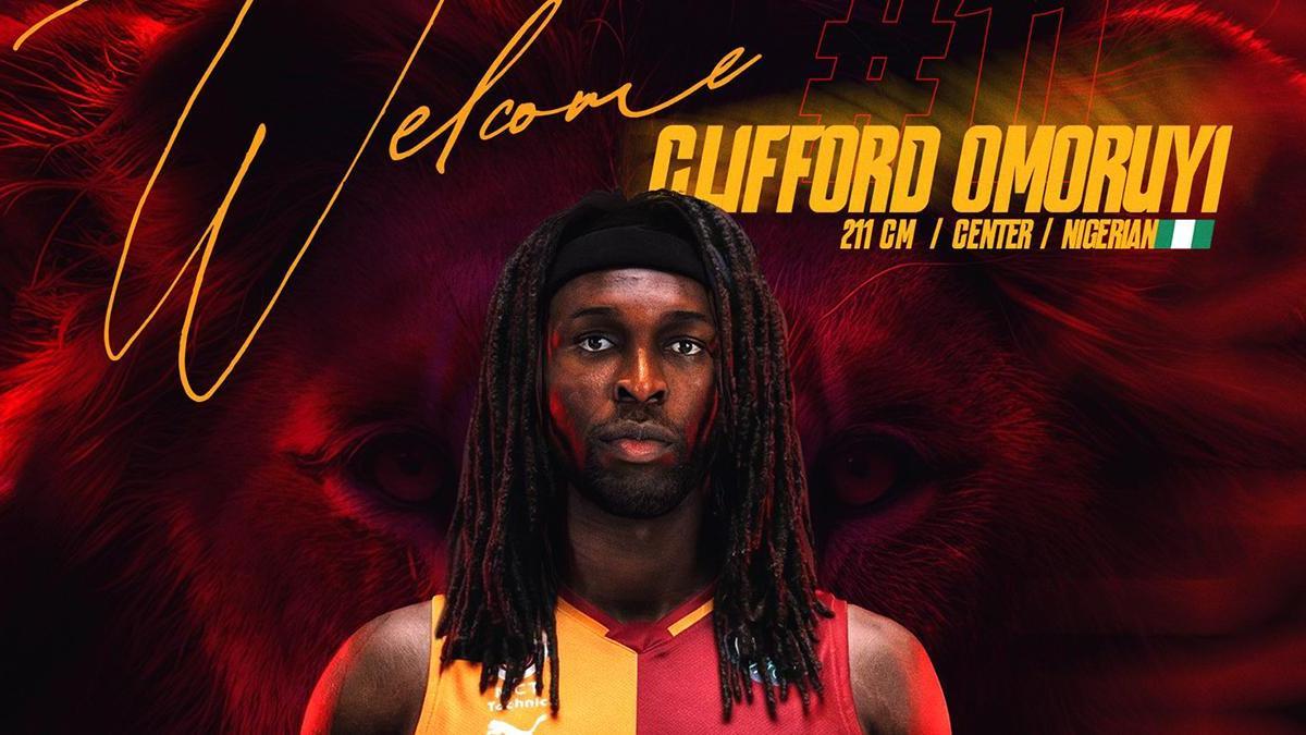 Galatasaray, Nijeryalı pivot Omoruyi'yi transfer etti