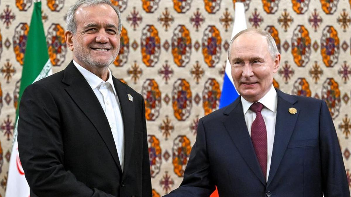 Son dakika haberi: Putin, İran Cumhurbaşkanı Pezeşkiyan ile görüştü