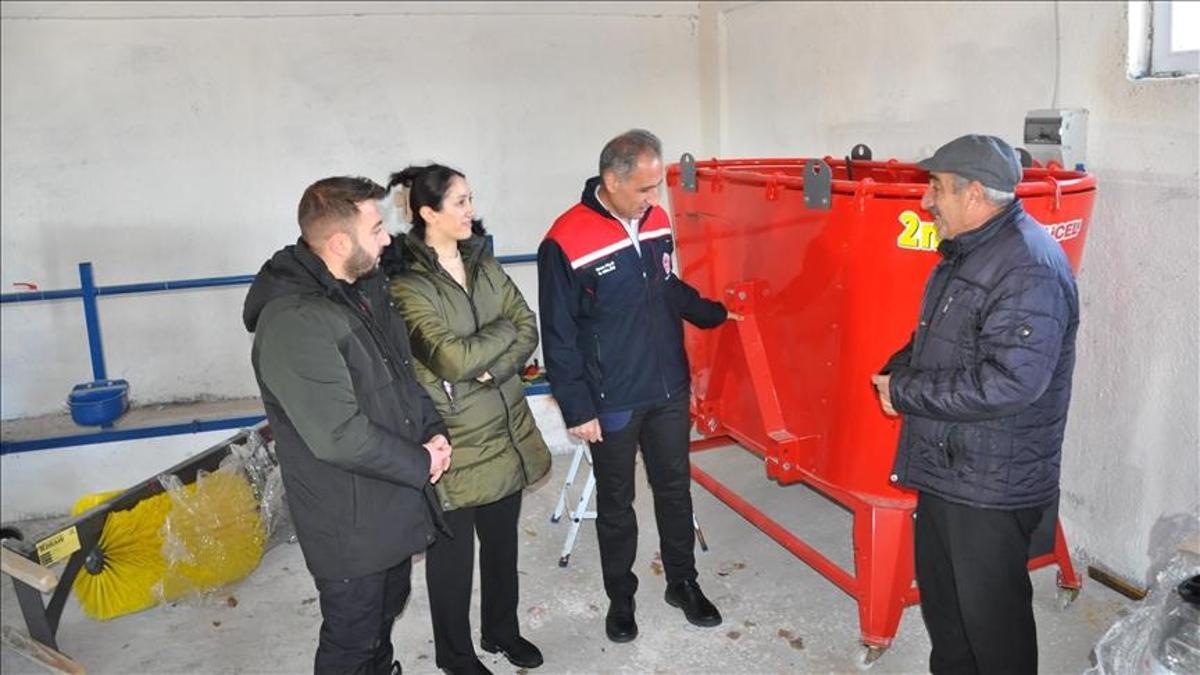 Kars’ta 40 aile modern hayvancılık işletmelerini kurdu