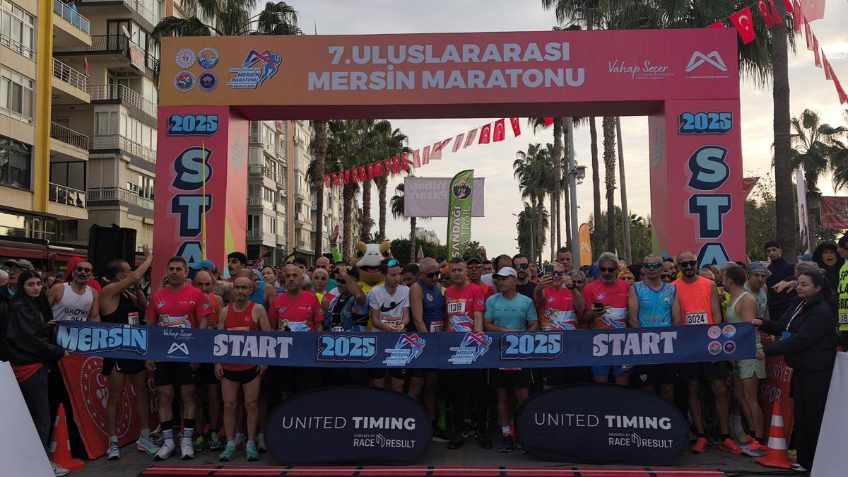7nci Uluslararası Mersin Maratonu başladı
