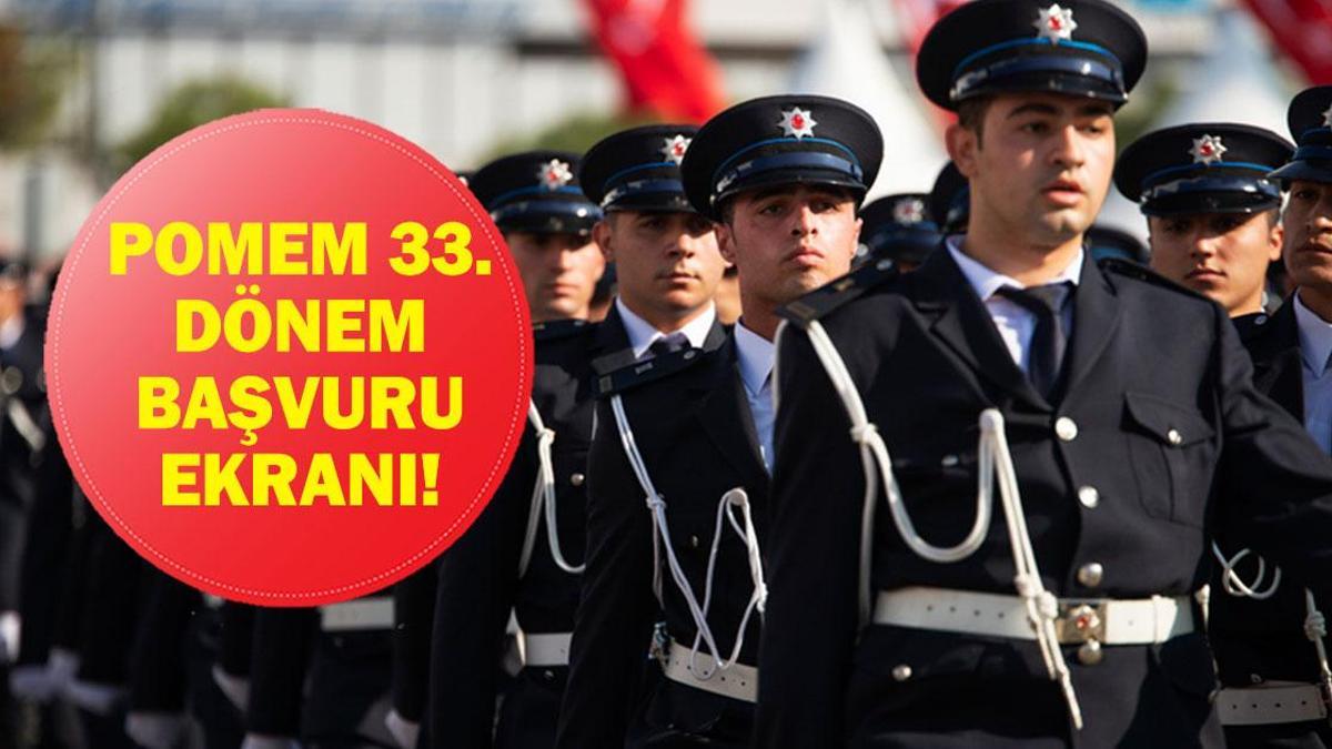 POMEM 33. DÖNEM BAŞVURU TARİHİ: 2025 Polis Akademisi POMEM başvuruları başladı mı? 33. Dönem Polislik başvurusu ne zaman? Başvuru şartları neler?