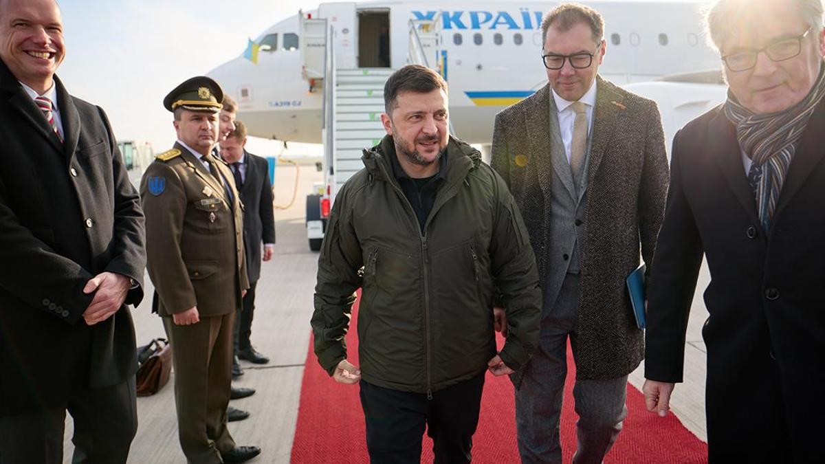 Ukrayna Devlet Başkanı Zelenskiy, Almanya’da