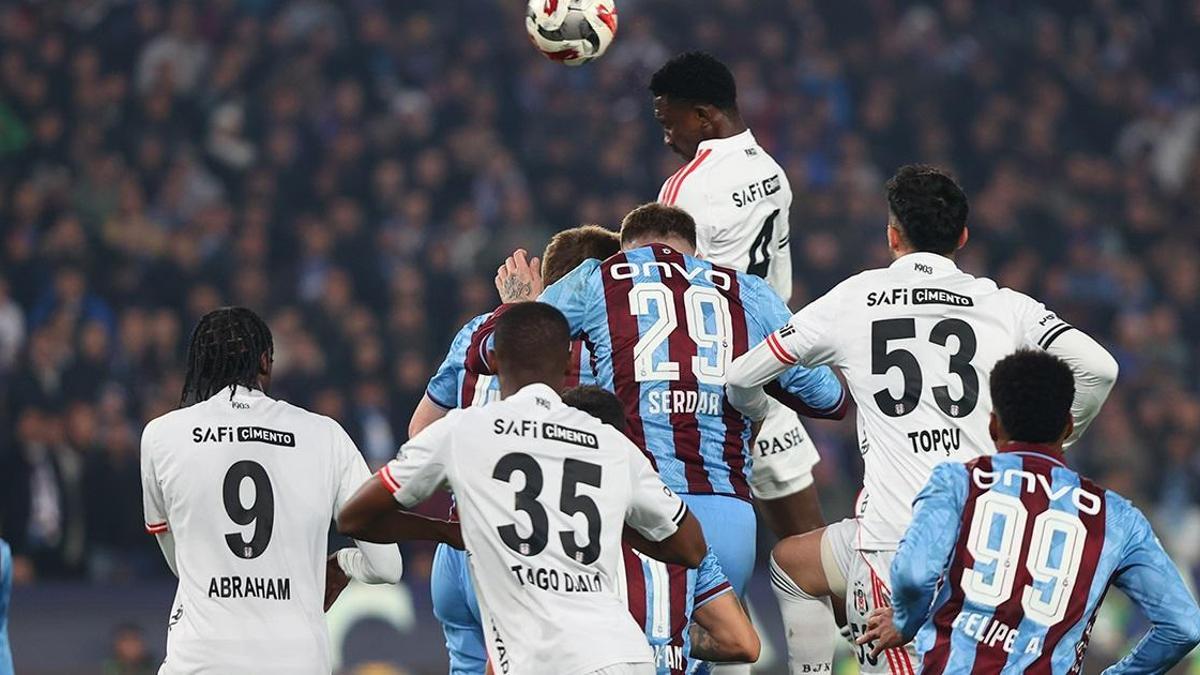 Trabzonspor 3-3 Beşiktaş Maç Özeti | Dev maçta gol düellosunun kazananı yok