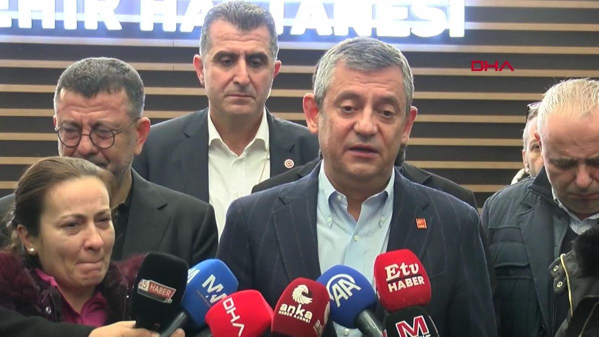 Özgür Özel gözyaşları içinde konuştu: "Bir daha böyle bir büyük acı yaşanacaksa benim üzerimden yaşansın"