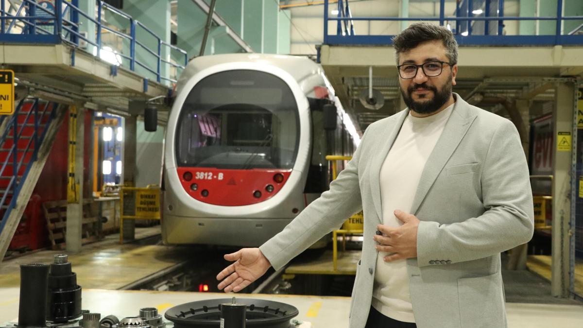 Yerli tramvay parçalarıyla ekonomiye 180 milyon TL katkı