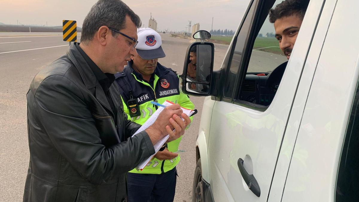 Reyhanlı'da okul servislerine denetim