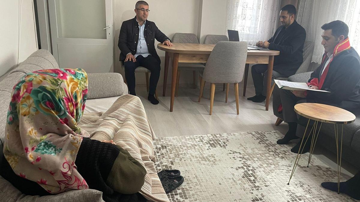 Miras davasında taraflardan biri yatalak olduğu iç…