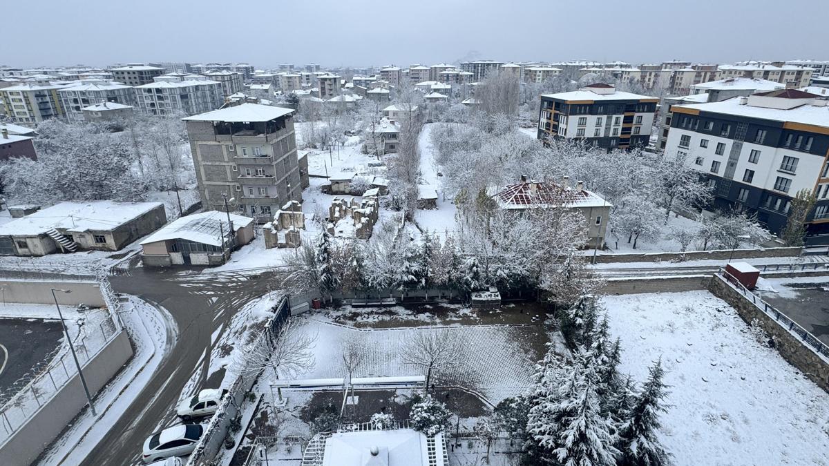 Van, Bitlis ve Muş'ta kar etkili oldu