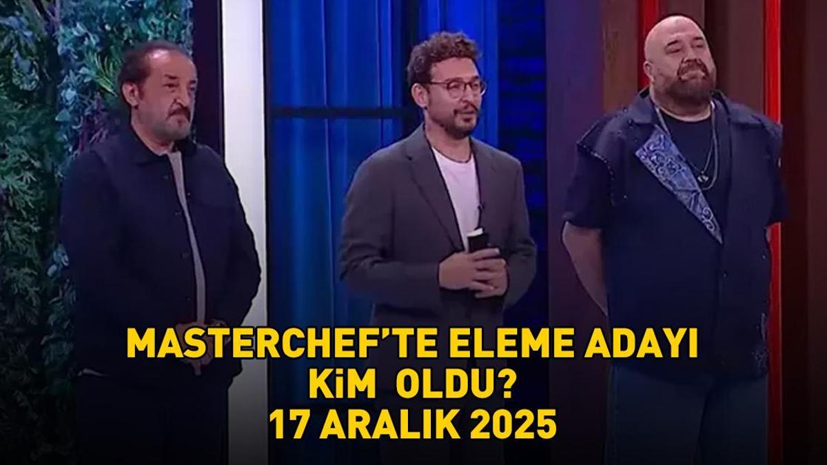 MASTERCHEF ELEME ADAYI 17 ARALIK 2025 | MasterChef Altın Kupa eleme adayı kim oldu, dokunulmazlığı kim kazandı? Eleme potasına giren 3. isim!