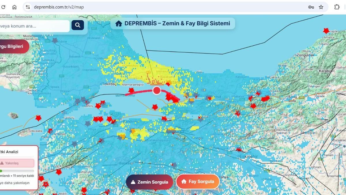 Depremi önceden görmek mümkün mü? DepremBİSten hayat kurtaran güncellenme