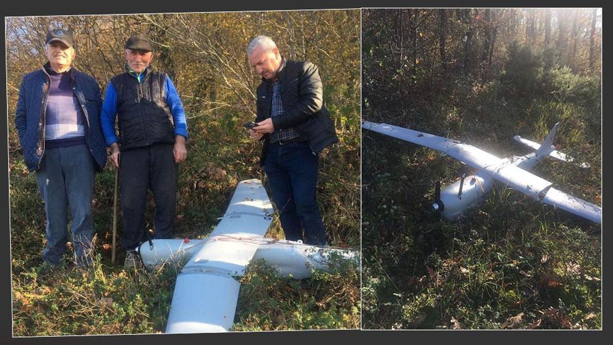 İzmit'te insansız hava aracı düştü