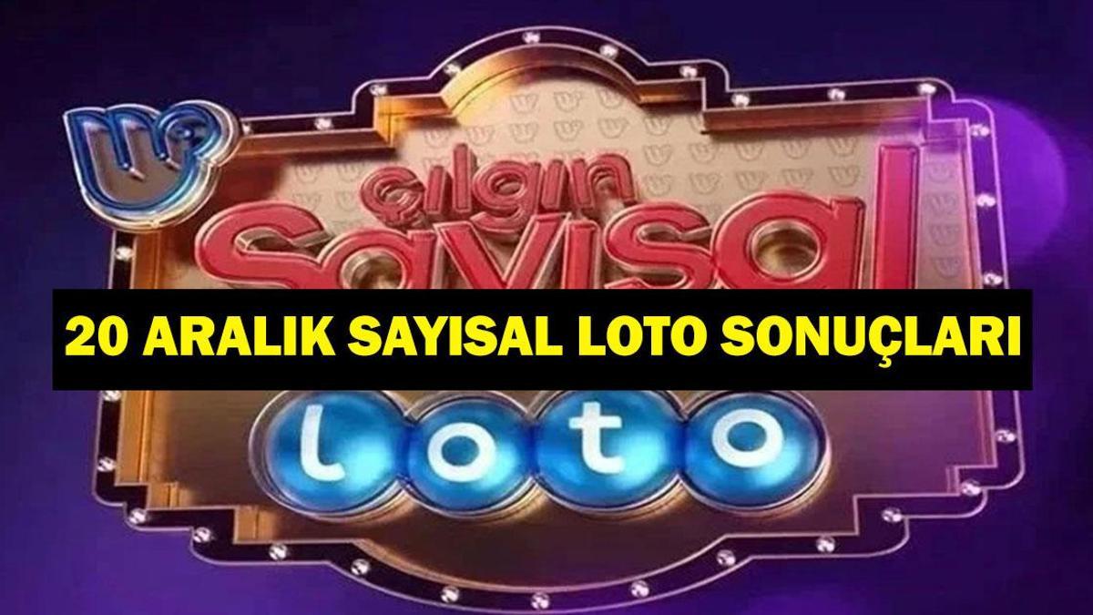 ÇILGIN SAYISAL LOTO SONUÇLARI 20 ARALIK 2025 | Çılgın Sayısal Loto sonuçları nasıl öğrenilir? 464.178.207,37 TL büyük ikramiye devretti!