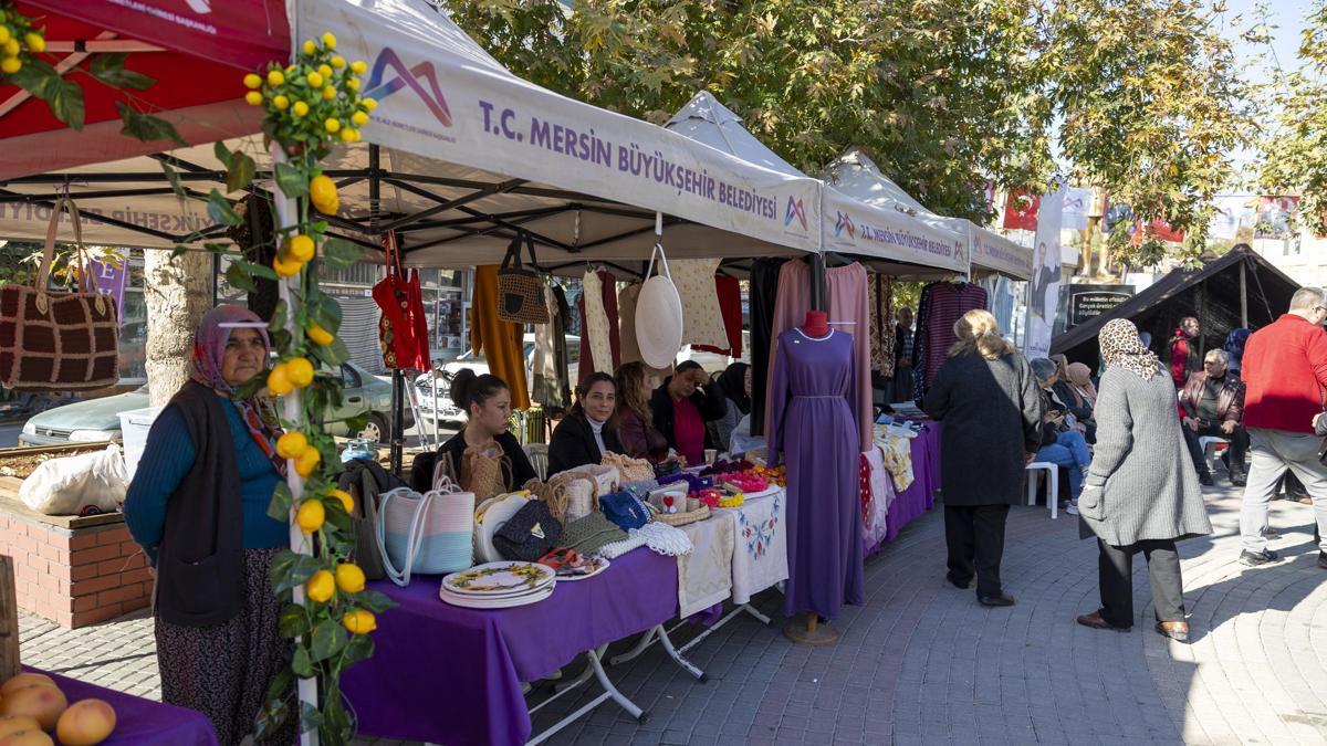 Mersinde Yerli Malı Haftası kutlaması