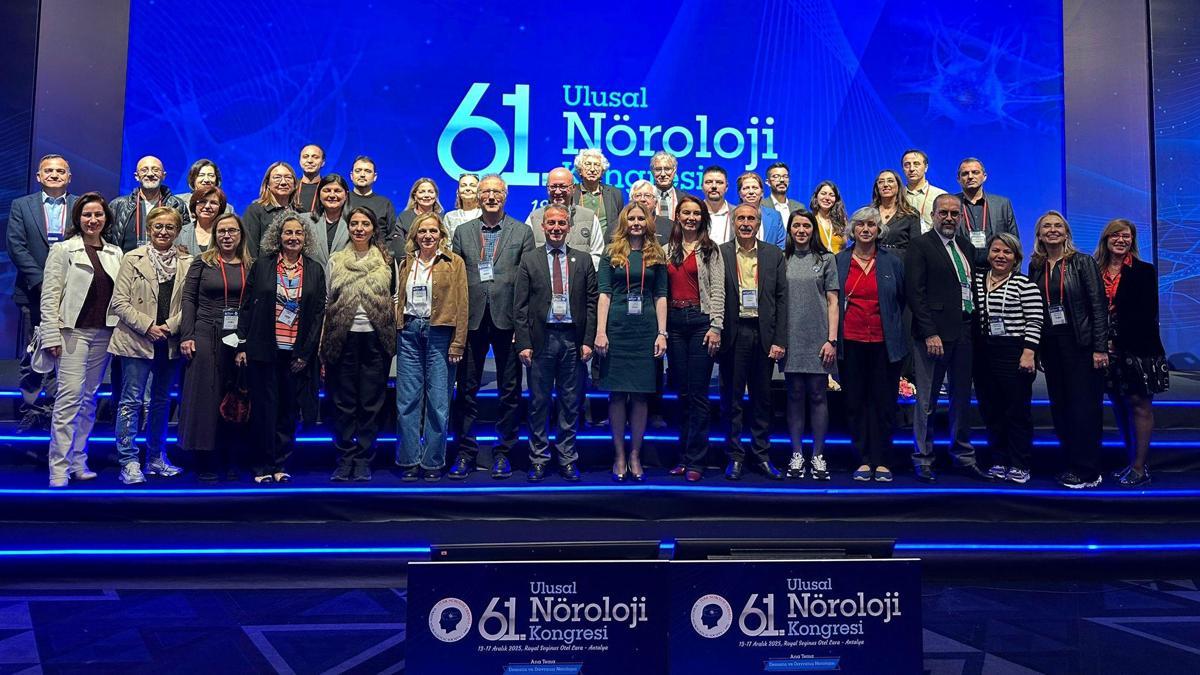 61inci Ulusal Nöroloji Kongresine 1800 bilim insanı katılım sağladı