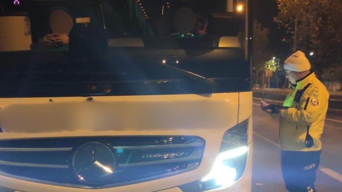 Mardinde trafik denetimlerinde 198 araç sürücüsüne ceza