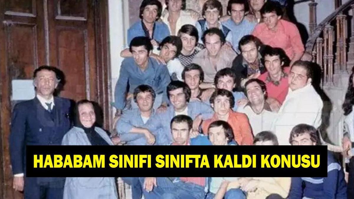 Hababam Sınıfı Sınıfta Kaldı filmi ne zaman çekildi? Hababam Sınıfı Sınıfta Kaldı konusu ve oyuncuları