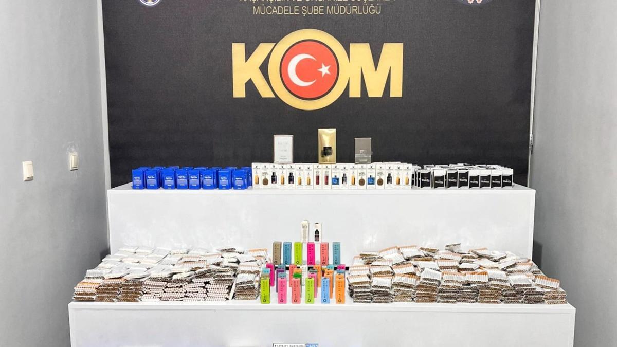 Niğdede kaçakçılık operasyonu; 11 gözaltı