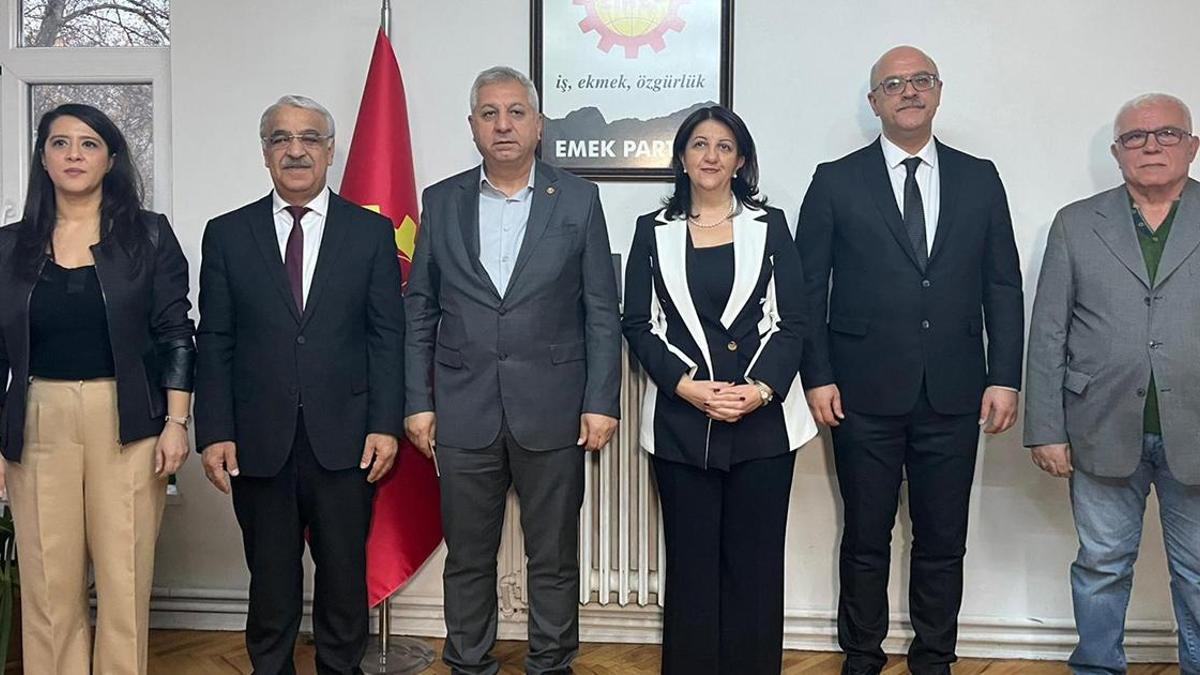 DEM Parti heyetinden, EMEP Partisi'ne ziyaret