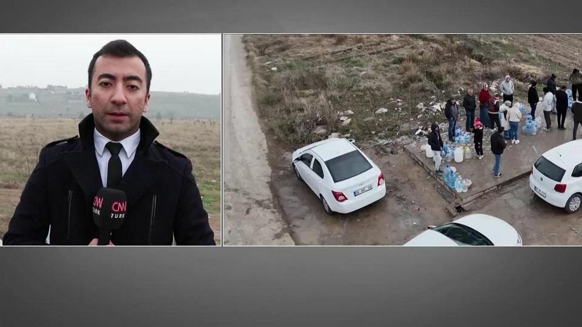 Görüntü 1990'lardan değil günümüzden: Ankara'da yağmur var ama su yok