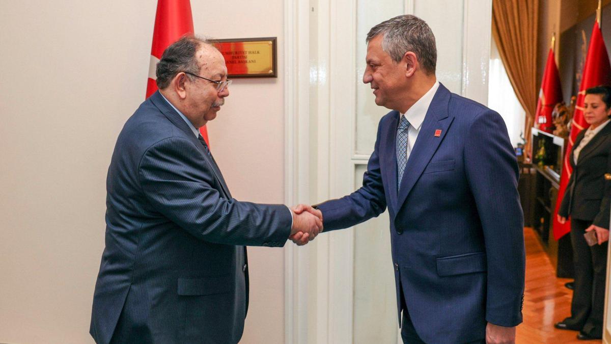 YSK Başkanı Yener, CHP Genel Başkanı Özel'i ziyaret etti