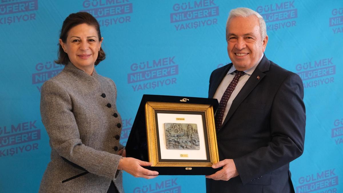 Eskişehirden Nilüfere dostluk ziyareti