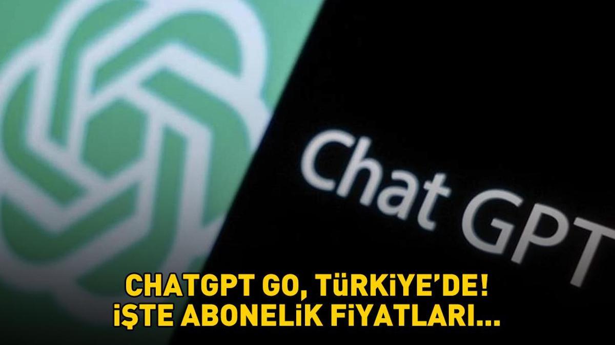CHATGPT GO, TÜRKİYE'DE KULLANIMA SUNULDU! ChatGPT …