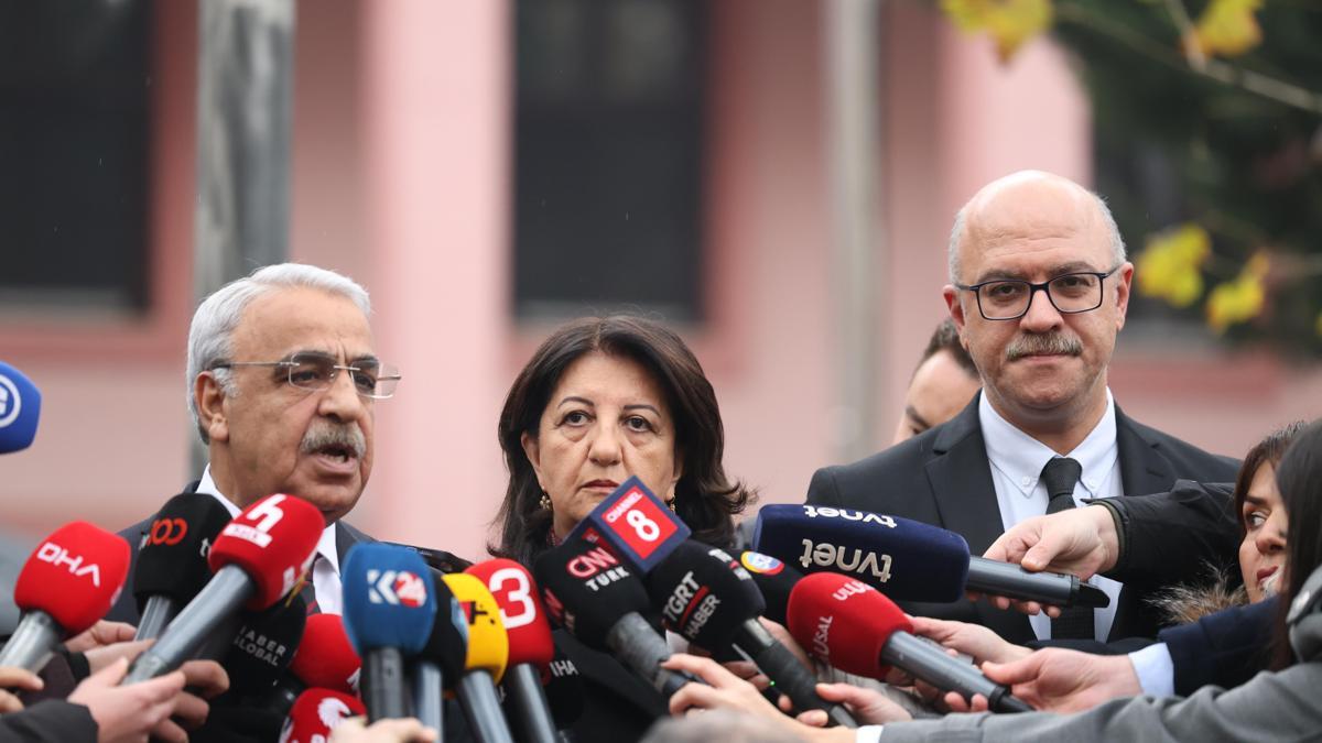 DEM Parti İmralı heyetinden, Bakan Tunça ziyaret