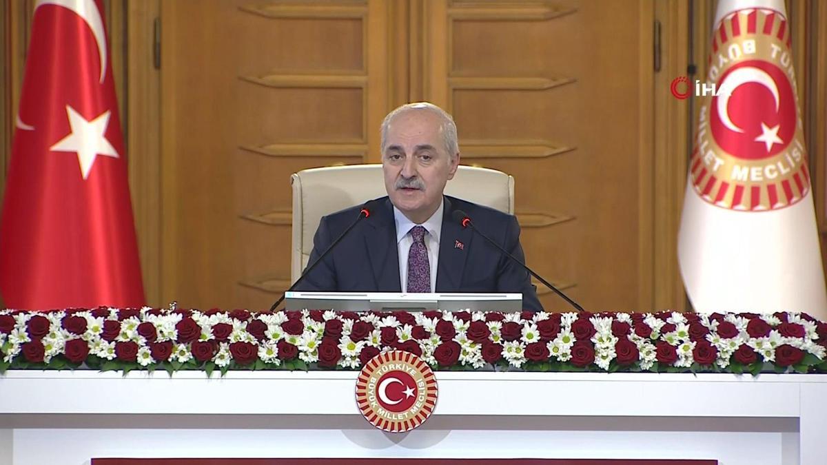 TBMM Başkanı Kurtulmuş, Komisyon Toplantısı'nda konuştu: Nihai rapor için ilave süre gerekiyor
