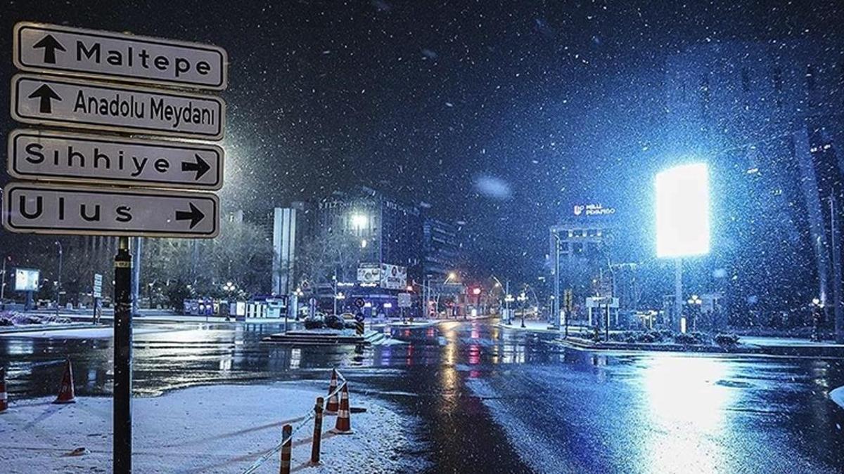 Ankara Valiliği'nden 'buzlanma' ve 'don' uyarısı
