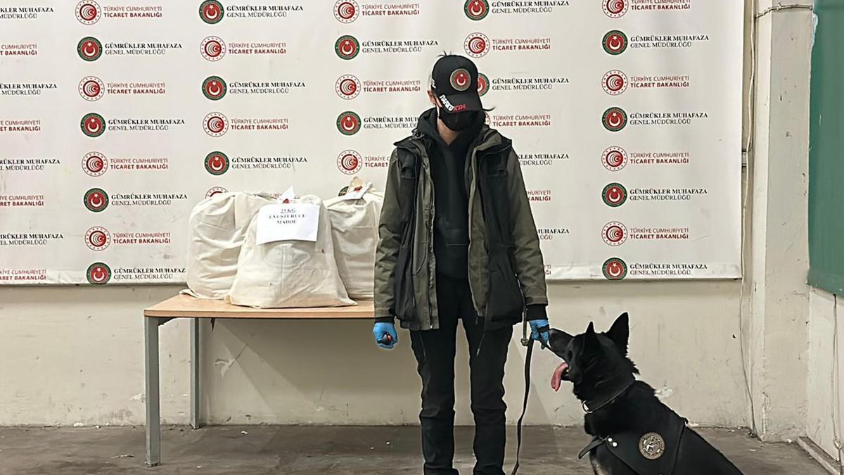 Kapıkule'de otomobilde 22 kilo esrar ele geçirildi