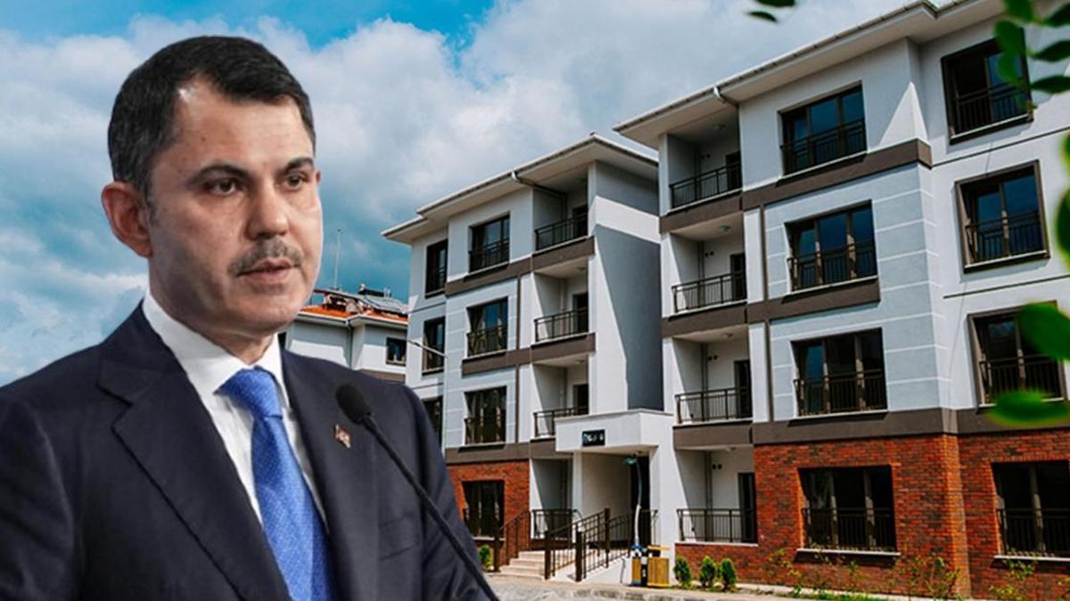 500 bin sosyal konut projesi! Bakan Kurum açıkladı…