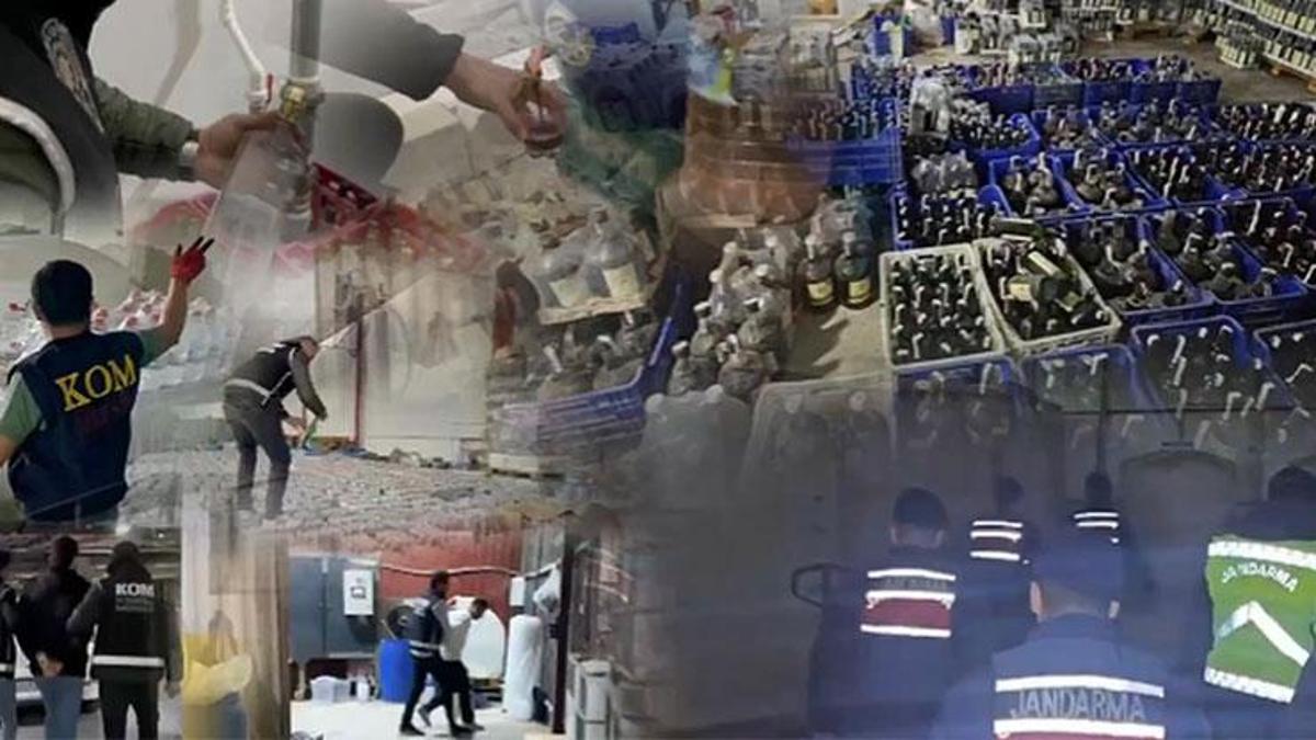 Bakan Yerlikaya detayları paylaştı! Yılbaşı öncesi sahte alkol operasyonu