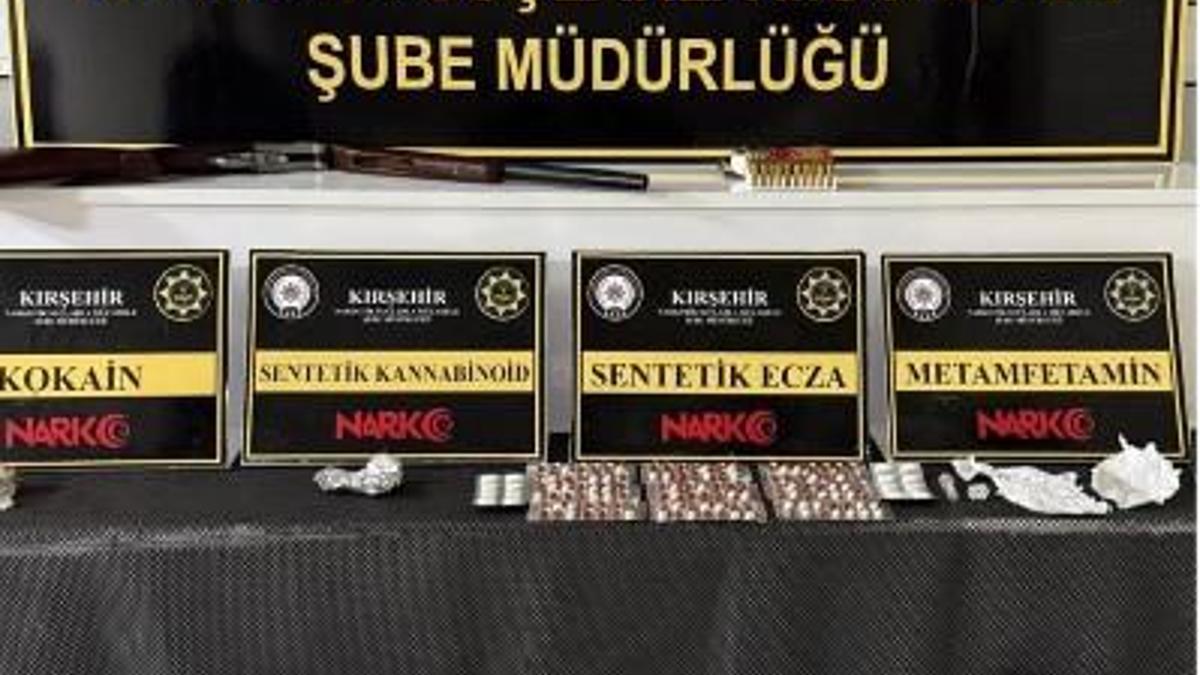 Kırşehirde uyuşturucu operasyonu: 1 tutuklama