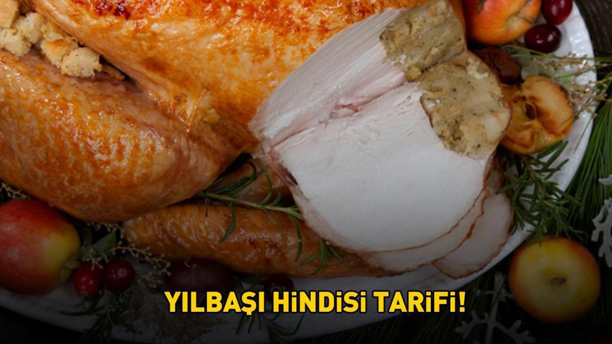 YILBAŞI HİNDİSİ TARİFİ | Yılbaşı hindisi nasıl yapılır, malzemeleri neler? Yeni yıla özel çıtır çıtır hindi tarifi!