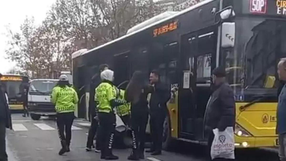 Fatihte İETT otobüsünün çarptığı yaya ağır yaralandı