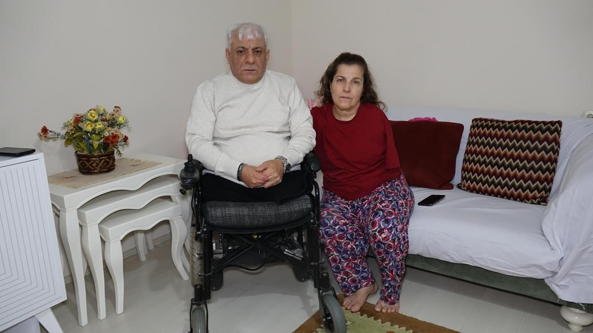 Bedensel engelli çift, birbirine el ve ayak oldu