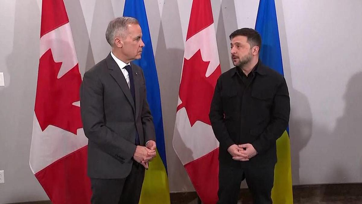 Zelenski, Trump öncesi Kanada lideriyle görüştü