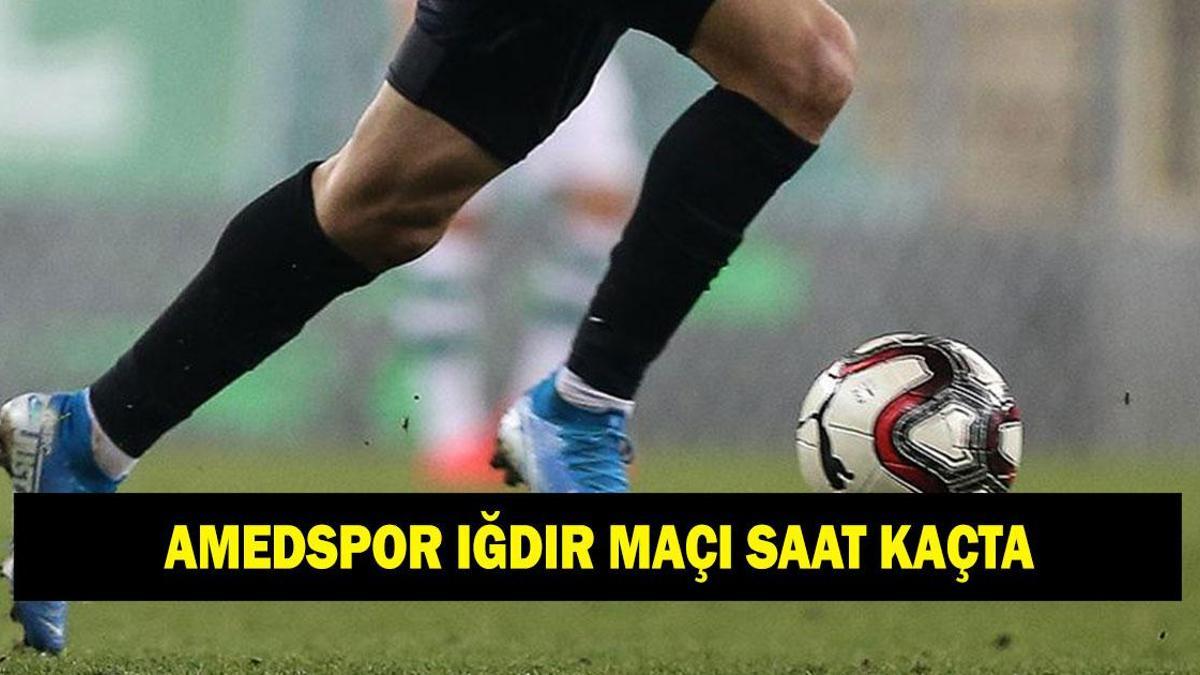 AMEDSPOR IĞDIR MAÇI SAAT KAÇTA, HANGİ KANALDA? Amedspor Iğdır maçı nasıl ve nereden izlenir?