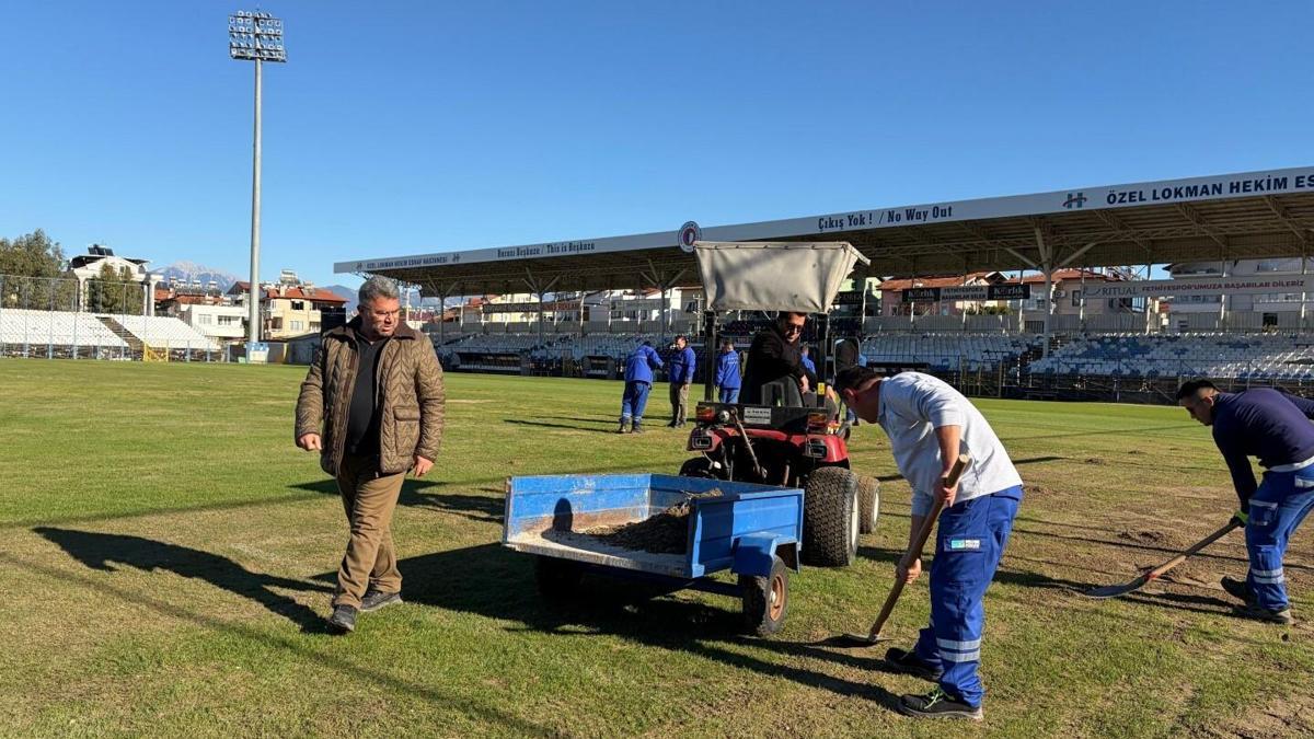 Fethiyespor'un stadında Galatasaray telaşı