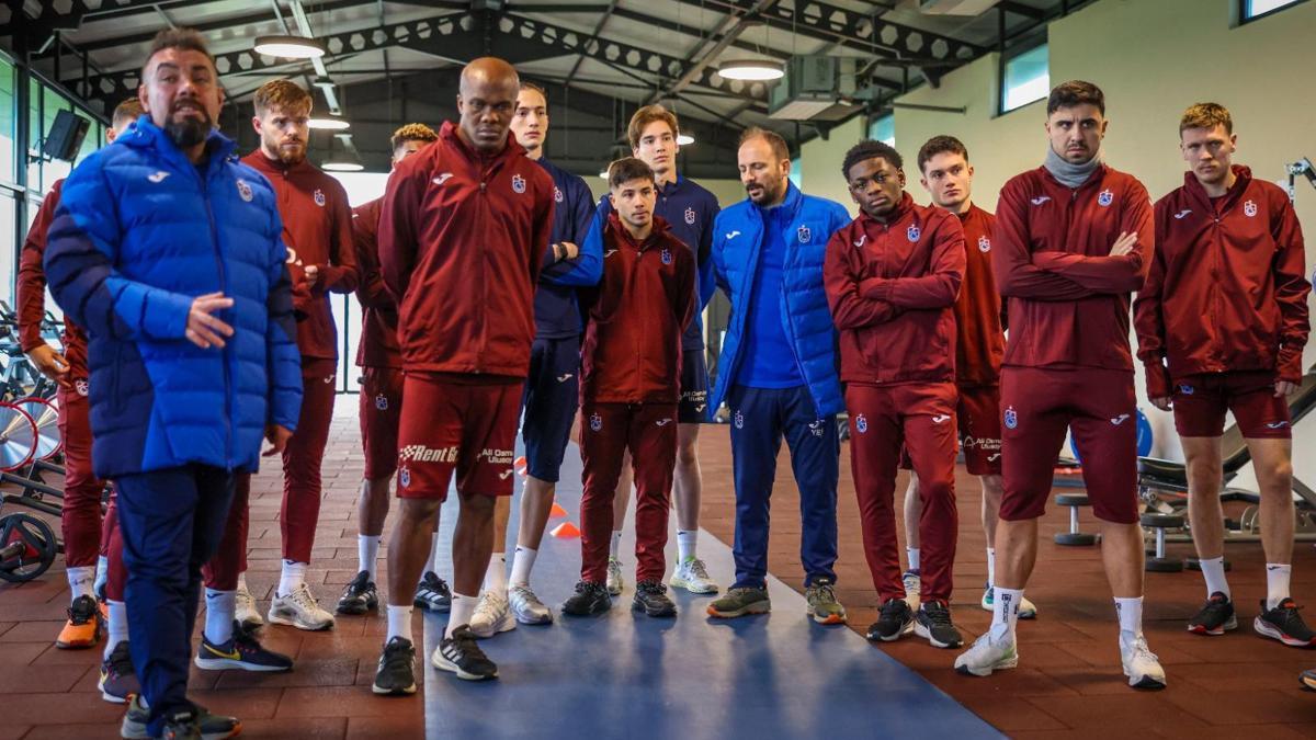 Trabzonspor, Süper Kupa mesaisinde kuvvet çalıştı