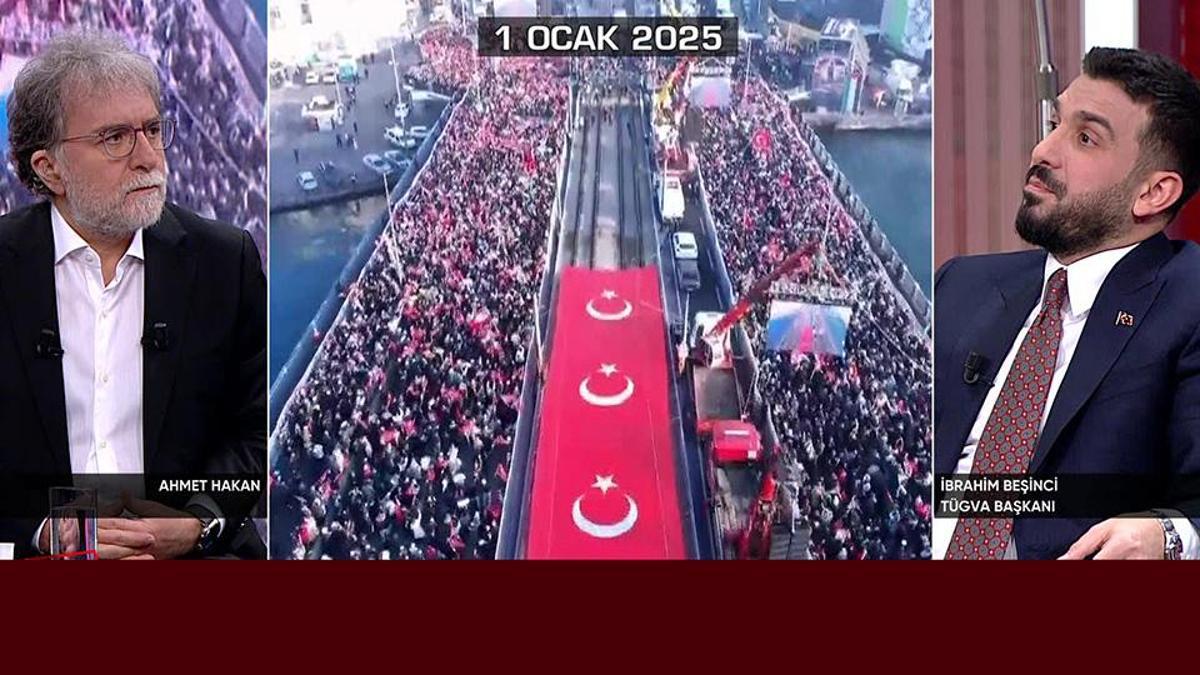 Türkiye 1 Ocakta Gazze için yürüyecek Yüz binler Galata Köprüsünde olacak