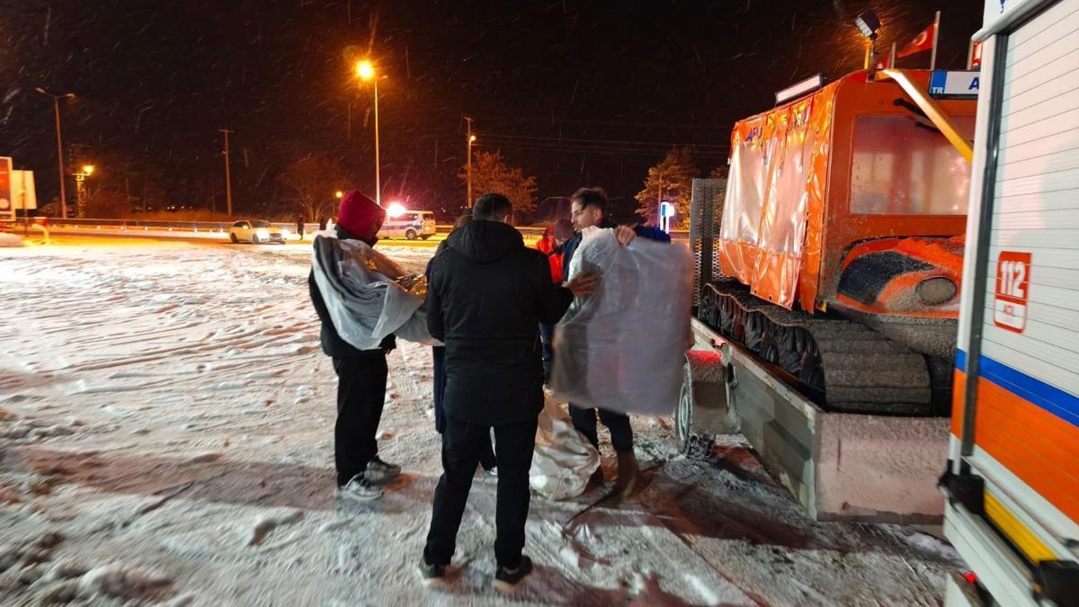 AFAD: Yoğun kar yağışının yaşandığı illerimizdeki gelişmeler yakından takip edilmektedir