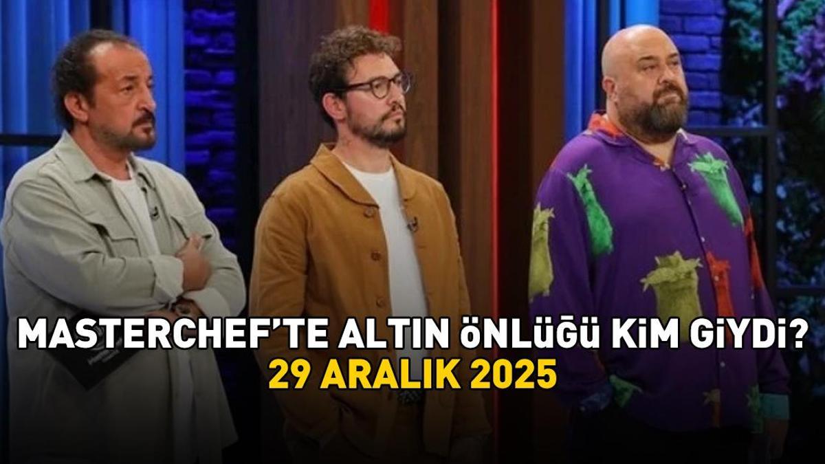 MASTERCHEF 8. ALTIN ÖNLÜĞÜ KAZANAN İSİM 29 ARALIK 2025 | MasterChef'te altın önlüğü kim giydi? Sergen, Hasan, Çağatay, Kerem, Ayaz, Barbaros ve Dilara'nın ardından...